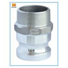 1-1/4" Plug X 1-1/4" Male NPT Sand Casting Aluminium Camlock Fitting